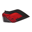 2019-2024 Toyota RAV4 - Passenger Side, Inner and Outer Inner - Halogen/LED; Outer - LED Tail Light, With bulb(s), OE Replacement