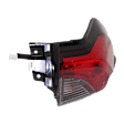 2019-2024 Toyota RAV4 - Passenger Side, Inner and Outer Inner - Halogen/LED; Outer - LED Tail Light, With bulb(s), OE Replacement