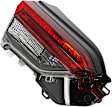 Driver Side, Inner And Outer Halogen/LED Combo Tail Light, With bulb(s), OE Replacement, CAPA Certified