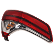 Driver and Passenger Side, Outer Halogen Tail Light, With bulb(s), OE Replacement