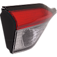 Tail Lights, without Bulb, Halogen, Sedan, Mounts On Luggage Lid