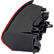 Driver and Passenger Side, Lower, Inner LED Tail Light, With bulb(s), OE Replacement
