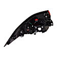 Driver and Passenger Side, Outer Tail Lights, with Bulbs, LED, Sedan, Mounts On Body, CAPA CERTIFIED