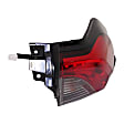Driver and Passenger Side, Outer LED Tail Light, With bulb(s), OE Replacement