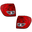 2012 Toyota Sequoia Platinum - Driver and Passenger Side, Outer Halogen Tail Light, With bulb(s), Mounts on Quarter Panel, OE Replacement