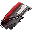 Driver and Passenger Side, Inner Halogen Tail Light, Without bulb(s), OE Replacement