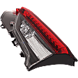 Driver and Passenger Side, Inner Halogen Tail Light, Without bulb(s), OE Replacement, CAPA Certified