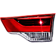 Driver and Passenger Side, Inner and Outer Halogen/LED Combo Tail Light, With bulb(s), OE Replacement