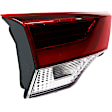 Driver and Passenger Side, Inner and Outer Halogen/LED Combo Tail Light, With bulb(s), OE Replacement