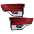 Driver and Passenger Side, Inner LED Tail Light, With bulb(s), OE Replacement
