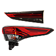 2023 Toyota Highlander LE - Passenger Side, Inner and Outer LED Tail Light, With bulb(s), Mounts on Liftgate, Mounts on Body, OE Replacement