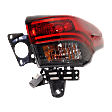 2023 Toyota Highlander LE - Passenger Side, Inner and Outer LED Tail Light, With bulb(s), Mounts on Liftgate, Mounts on Body, OE Replacement