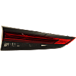 2023 Toyota Highlander LE - Driver Side, Inner And Outer LED Tail Light, With bulb(s), Mounts on Liftgate, Mounts on Body, OE Replacement