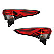 2023 Toyota Highlander - Driver and Passenger Side, Outer LED Tail Light, With bulb(s), Mounts on Body, OE Replacement