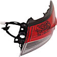 Passenger Side, Halogen/LED Combo Tail Lights, (2.0L, Sedan)/1.8L Engine, North America Built Vehicle, Type 1, CAPA CERTIFIED