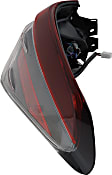 Driver and Passenger Side, Inner and Outer Tail Lights, with Bulbs, CAPA CERTIFIED
