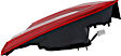 Driver and Passenger Side, Inner and Outer Halogen Tail Light, With bulb(s), OE Replacement, CAPA Certified
