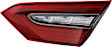 Driver and Passenger Side, Inner and Outer Tail Lights, with Bulbs, Halogen, CAPA CERTIFIED