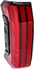 Driver and Passenger Side LED Tail Light, With bulb(s), OE Replacement