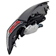 Driver and Passenger Side, Inner Halogen Tail Light, With bulb(s), OE Replacement, CAPA Certified