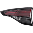 Driver and Passenger Side, Inner Halogen Tail Light, With bulb(s), OE Replacement