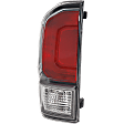Driver and Passenger Side Halogen Tail Light, With bulb(s), OE Replacement