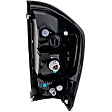 Driver and Passenger Side Halogen Tail Light, With bulb(s), OE Replacement