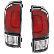 Driver and Passenger Side Halogen Tail Light, With bulb(s), OE Replacement