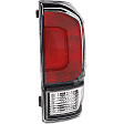 Driver and Passenger Side Halogen Tail Light, With bulb(s), OE Replacement, CAPA Certified