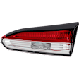 Driver and Passenger Side, Inner LED Tail Light, With bulb(s), OE Replacement