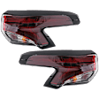 Driver and Passenger Side, Outer Halogen/LED Combo Tail Light, With bulb(s), OE Replacement