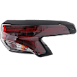 Driver and Passenger Side, Outer Halogen/LED Combo Tail Light, With bulb(s), OE Replacement