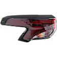 Driver and Passenger Side, Outer Halogen/LED Combo Tail Light, With bulb(s), OE Replacement