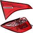 Driver Side, Inner And Outer Halogen/LED Combo Tail Light, With bulb(s), OE Replacement