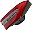 Driver and Passenger Side, Inner Halogen Tail Lights, with Bulbs, CAPA Certified