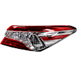 Driver and Passenger Side, Inner and Outer Tail Lights, without Bulb, Halogen, CAPA CERTIFIED