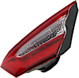 Driver and Passenger Side, Inner Tail Lights, without Bulb, Halogen, Mounts On Luggage Lid, Japan Built Vehicle, CAPA CERTIFIED