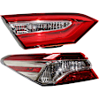 Driver Side, Inner and Outer Halogen Tail Lights, without Bulbs, Japan Built Vehicle, CAPA Certified