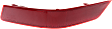 Rear, Driver and Passenger Side Bumper Reflector