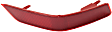 Rear, Driver and Passenger Side Bumper Reflector