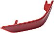 Rear, Driver and Passenger Side Bumper Reflector