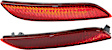 2024 Lexus RX350 - Rear, Driver and Passenger Side Bumper Reflector, North America Built Vehicle