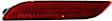 2024 Lexus RX350 - Rear, Driver and Passenger Side Bumper Reflector, North America Built Vehicle