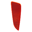 Rear, Driver and Passenger Side Bumper Reflector