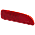 Rear, Driver and Passenger Side Bumper Reflectors