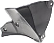 2014 Toyota Yaris - Rear, Driver and Passenger Side Bumper Filler, Black