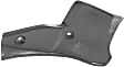 2014 Toyota Yaris - Rear, Driver and Passenger Side Bumper Filler, Black