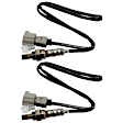 After Catalytic Converter Oxygen Sensor, Set of 2, 4-wire