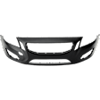 Front and Rear Primed Bumper Cover CAPA Certified