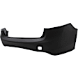 Front and Rear Primed Bumper Cover CAPA Certified
